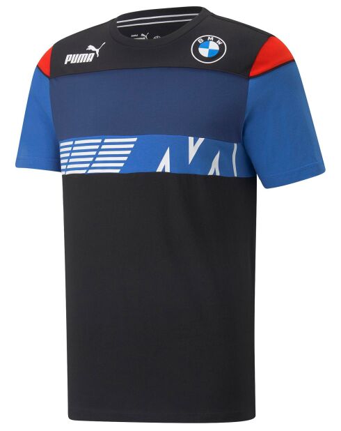 T-Shirt BMW noir/bleu